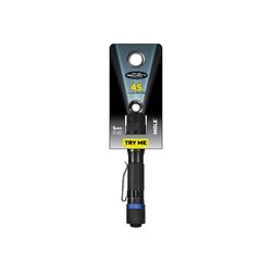 Police Security Mole 80 lm Black LED Flashlight AAA Battery