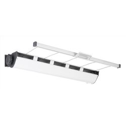 Whitmor 4.92  H X 36.61  W X 8.07  D Metal Hanging Collapsible Clothes Drying Rack