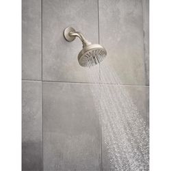 Moen Hydro Energetix Brushed Nickel ABS 8 settings Showerhead 1.75 gpm