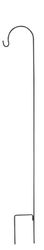 Audubon Green Steel 88 in. H Single Crook Plant Hanger 1 pk