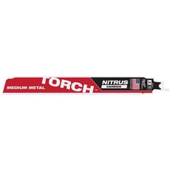 Milwaukee Torch 9 in. Nitrus Carbide Reciprocating Saw Blade 10 TPI 1 pk
