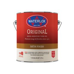 Waterlox Original Transparent Satin Clear Oil Wood Stain 1 gal