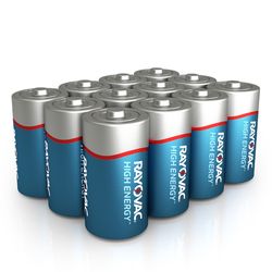Rayovac High Energy C Alkaline Batteries 12 pk Clamshell