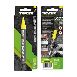Tracer 8 in. L Paint Marker Yellow 1 pc