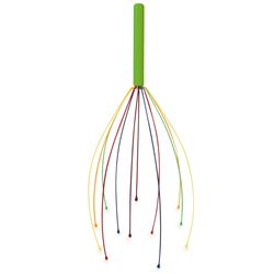 KIKKERLAND Multicolored Head Massager 1 pk