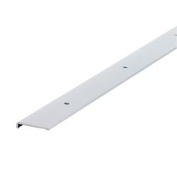 M-D Building Products 0.2 in. H X 1 in. W X 96 in. L Satin Clear Aluminum Molding