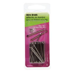 HILLMAN Anchor Wire 16 Ga. X 1-1/2 in. L Bright Steel Brad Nails 1 pk 1.75 oz