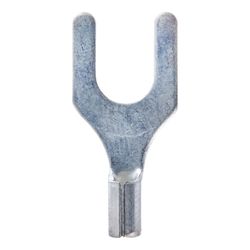 Jandorf 16-14 Ga. Uninsulated Wire Spade Terminal Silver 5 pk