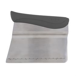 Tovolo Charcoal Plastic/Stainless Steel Bench Scraper