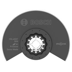 Bosch Starlock 4 in. X 4 in. L Bi-Metal Segment Blade 1 pk