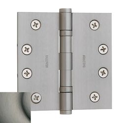 Baldwin Estate 4 in. L Antique Nickel Door Hinge 1 pk