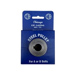 Chicago Die Cast 2 1/2 in. D Steel Pulley