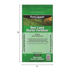 Ferti-lome Lawn Starter Lawn Fertilizer For Multiple Grass Types 8000 sq ft