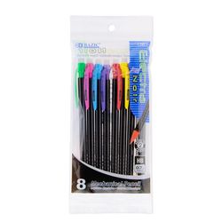 Bazic Products Electra Noir HB 0.7 mm Mechanical Pencil 8 pk
