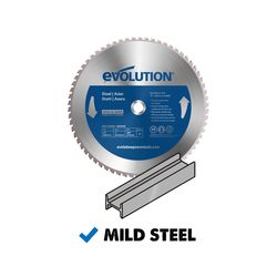 Evolution 15 in. D X 1 in. Tungsten Carbide Tipped Ferrous Metal Saw Blade 70 teeth 1 pk
