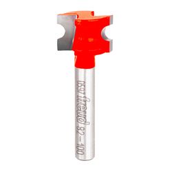 Freud 11/16 in. D X 3/32 in. X 1-13/16 in. L Carbide Half Round Router Bit