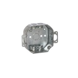 Raco Old Work 15.5 cu in Octagon Steel Electrical Box Gray