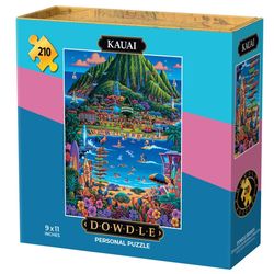 Dowdle Personal Puzzle Kauai Multicolored 210 pc