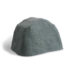 Algreen Charcoalstone Polyethylene 22 in. H X 35 in. L X 26 in. W Rock Outdoor Decoration