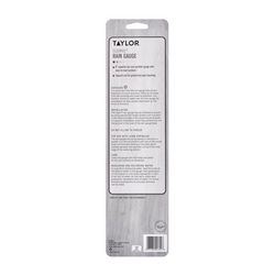 Taylor ClearVu Rain Gauge/Sprinkler Ground 1.18 in. W X 2.76 in. L