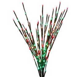 Holiday Bright Lights LED Multi Twig Light Burst 60 in. Yard Decor