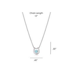 Montana Silversmiths Women's Dancing Horseshoe Light Blue Necklace