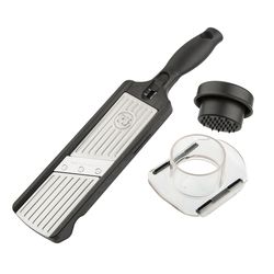 Progressive PL8 Black/Silver ABS/Stainless Steel Thin Slicer Mandoline