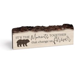 P Graham Dunn 4 in. H X 11.75 in. L Multicolored Wood Barky Sign