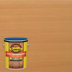 Cabot Semi-Transparent Low VOC Semi-Transparent New Cedar Oil-Based Alkyd Stain and Sealer 1 gal