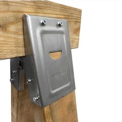 Fulton 2 in. H X 4 in. W Sawhorse Brackets 500 lb. cap. 2 pc