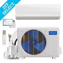 MRCOOL DIY 1st Gen Select (White) 1 Zone 9000 BTU 17.5 SEER Ductless Mini Split Heat Pump System