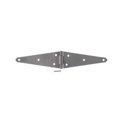 Ace 8 in. L Stainless Steel Heavy Duty Strap Hinge 1 pk