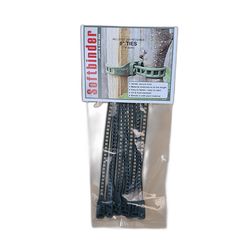 Garden Works 8 in. H X 1/4 in. W Green Plastic Plant Tie