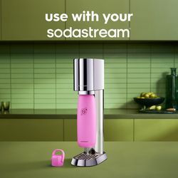 SodaStream Fizz & Go Pink 30.4 oz. Carbonator Bottle 1 pk