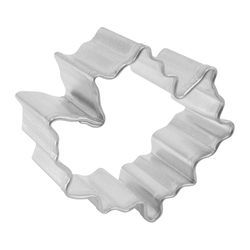 R&M International Corp 2 in. W X 2 in. L Mini Canada Maple Cookie Cutter Silver 1 pc