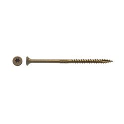 Big Timber No. 9 X 3-1/8 in. L Star Bronze Wood Screws 1 lb 76 pk