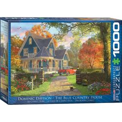 Eurographics The Blue Country House Jigsaw Puzzle Multicolored 1000 pc