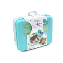 Melii Blue/MInt/Lime Bento Box 1 pk