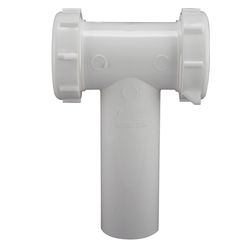 Plumb Pak 1-1/2 in. D Plastic Center Outlet Tee