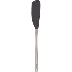 Tovolo Flex-Core Charcoal Silicone/Stainless Steel Jar Scraper