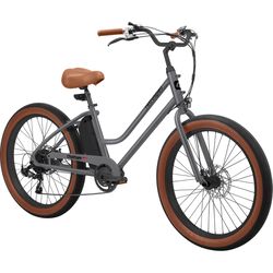 Retrospec Chatham Rev 3 Unisex Electric Beach Cruiser Matte Graphite