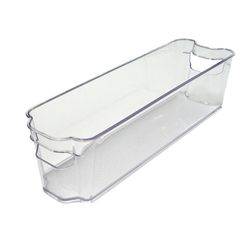Dial Industries Clear Organizer Bin 3.75 in. H X 4.25 in. W X 14.50 in. D Stackable