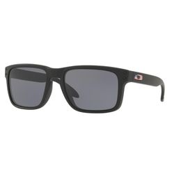 Oakley Standard Issue Holbrook Sunglasses Unisex Matte Black Frame Gray Lens
