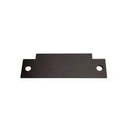 Tuff Strike 1.62 in. L Oil Rubbed Bronze Black Steel Hole Filler Plate 1 pc
