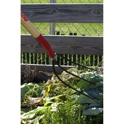 Razor-Back 3 Tine Forged Steel Hay Fork 48 in. Wood Handle