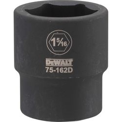 DeWalt 1-5/16 in. X 3/4 in. drive SAE 6 Point Impact Socket 1 pc