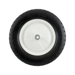 Marathon 8 in. D X 15.5 in. D 500 lb. cap. Centered Wheelbarrow Tire Polyurethane 1 pk