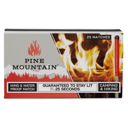 Pine Mountain 3 in. L Matches 25 pc
