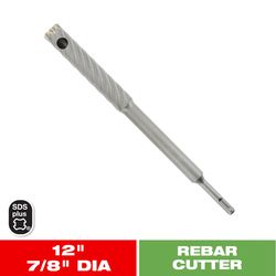 Diablo 7/8 in. X 12 in. L Carbide Rebar Cutter SDS-Plus Shank 1 pk