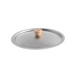 Nordic Ware Stainless Steel Lid 11 in. Silver